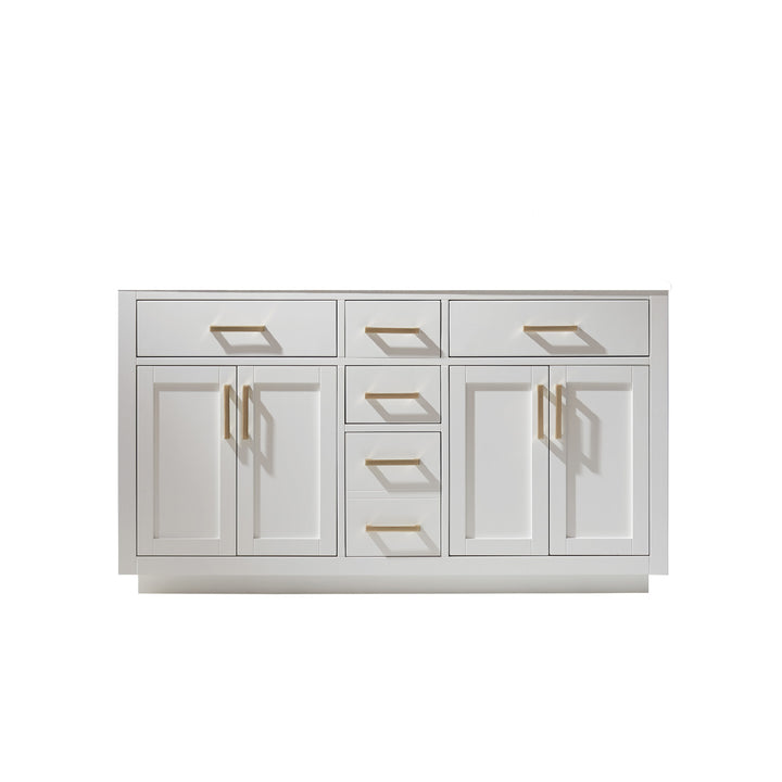 Altair - Ivy 60" Double Bathroom Vanity Cabinet Only