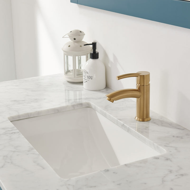 Altair - Sutton 48" Single Bathroom Vanity Set with Marble Countertop