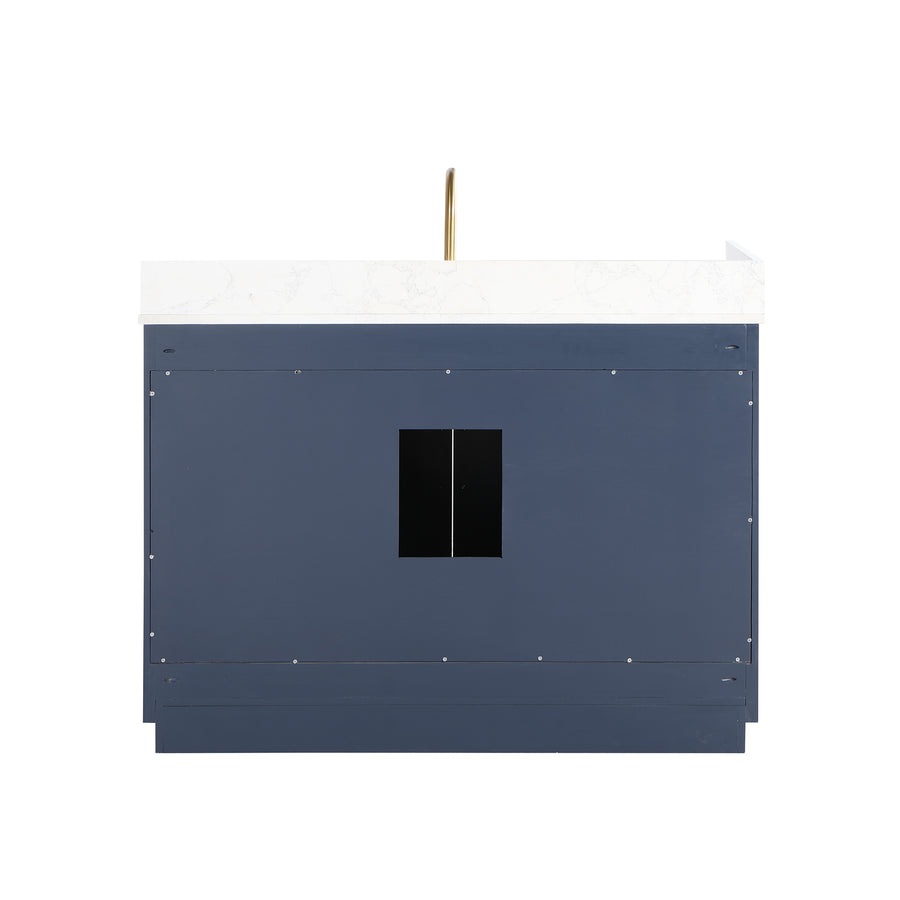 Altair - Gavino 48" Single Bathroom Vanity with Composite Stone Countertop