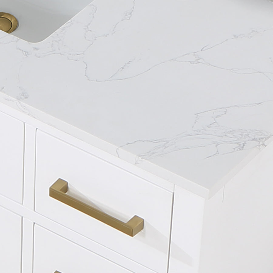 Altair - Gavino 48" Single Bathroom Vanity with Composite Stone Countertop