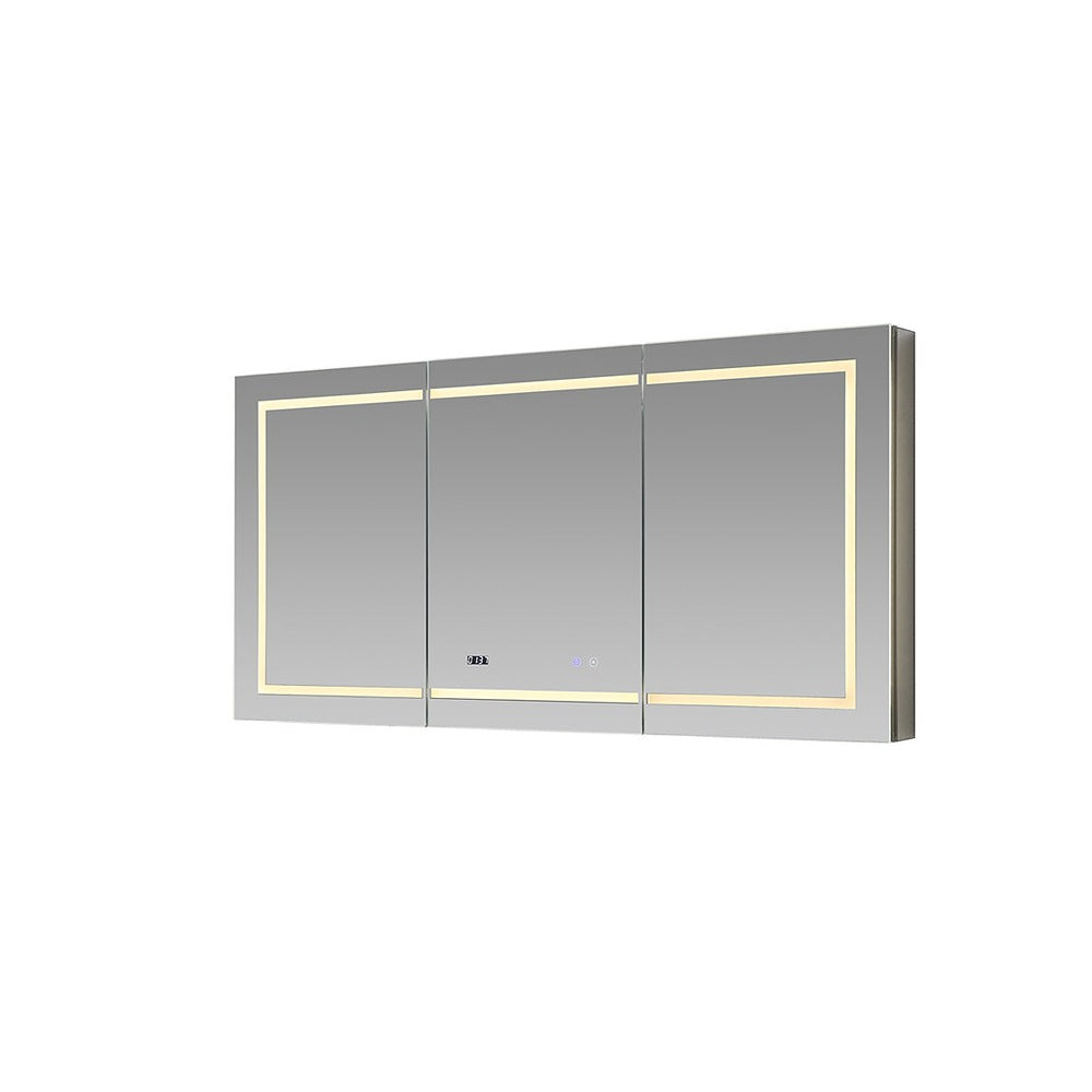 Aquadom - Signature Royale 60×36 LED Lighted Triple Door Medicine Cabinet