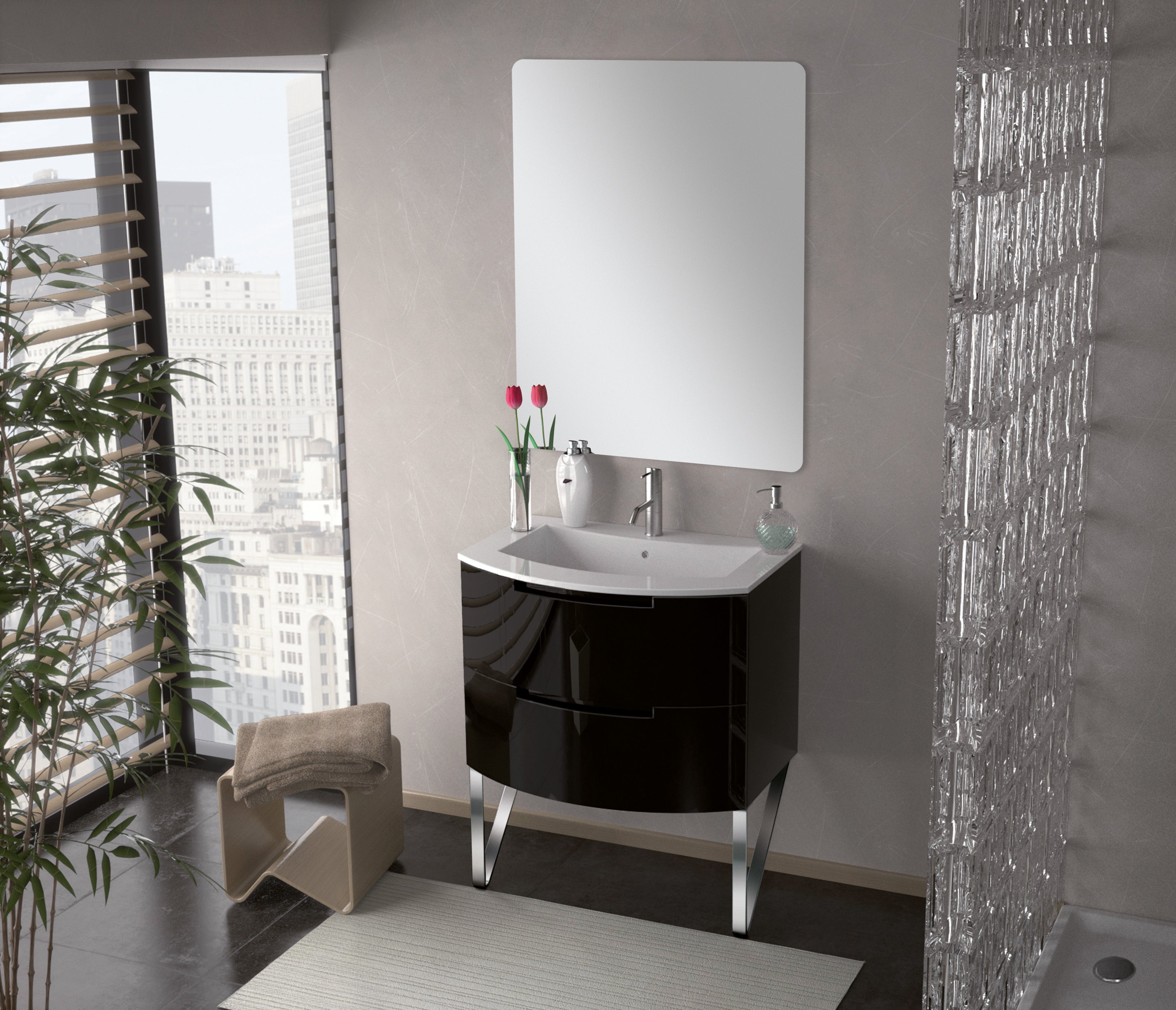 Latoscana 29" Oasi Modern Bathroom Vanity Kit