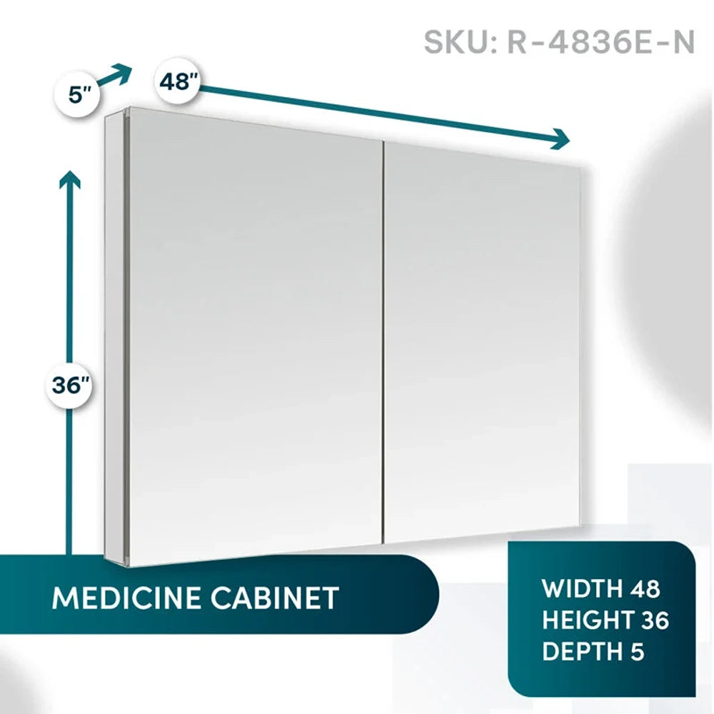 Aquadom - Royale 48×36 Medicine Cabinet