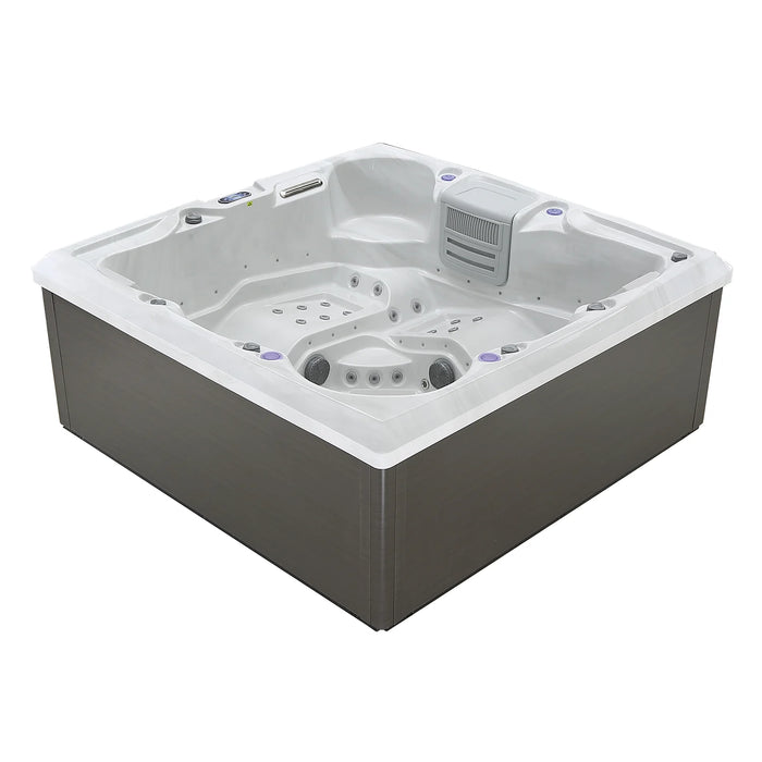 Empava - Freestanding Luxury 6-Person Rectangle Outdoor Hot Tub - EMPV-SPA3550