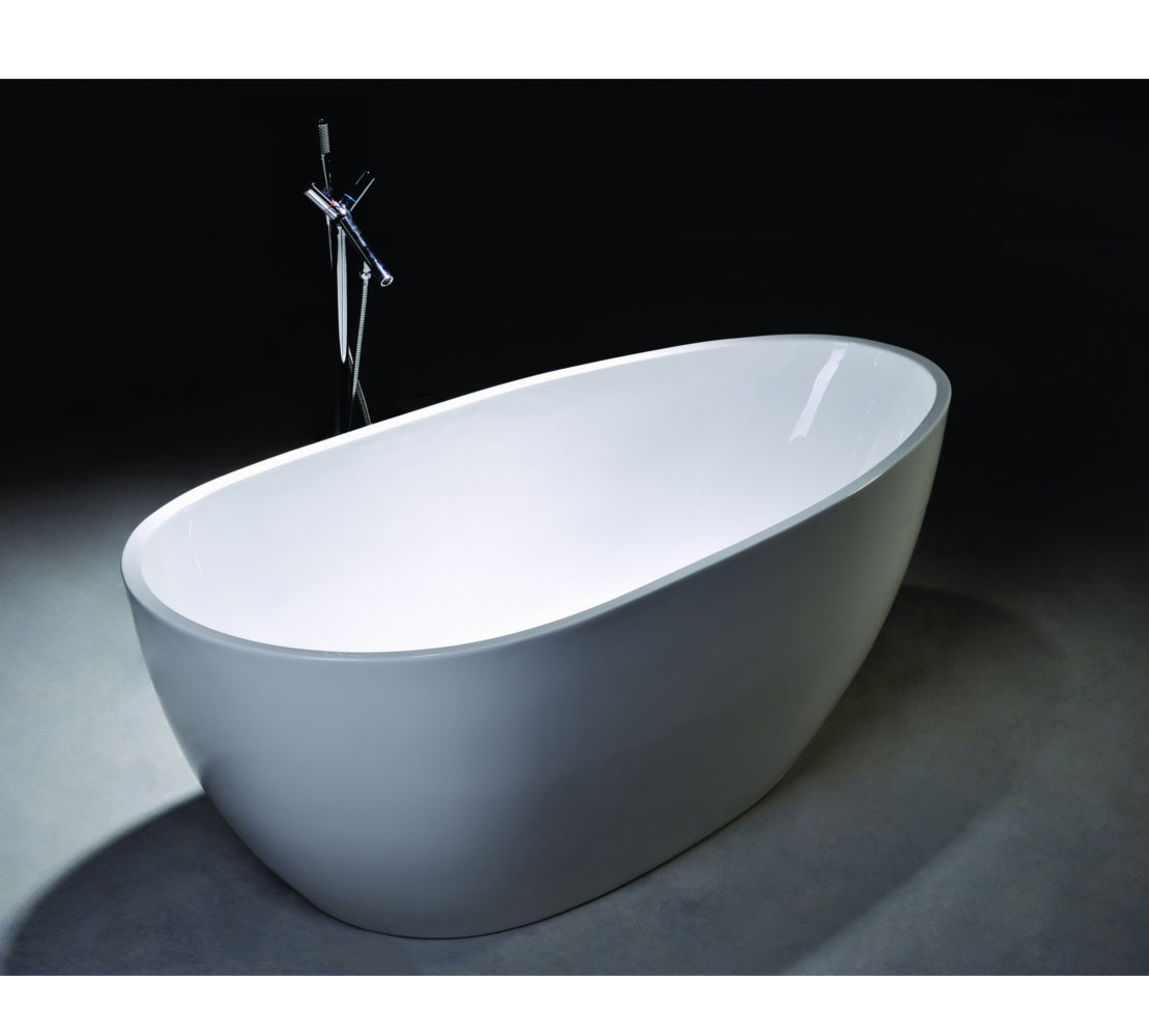 Legion Furniture - 68" White Acrylic Tub - No Faucet - WE6515